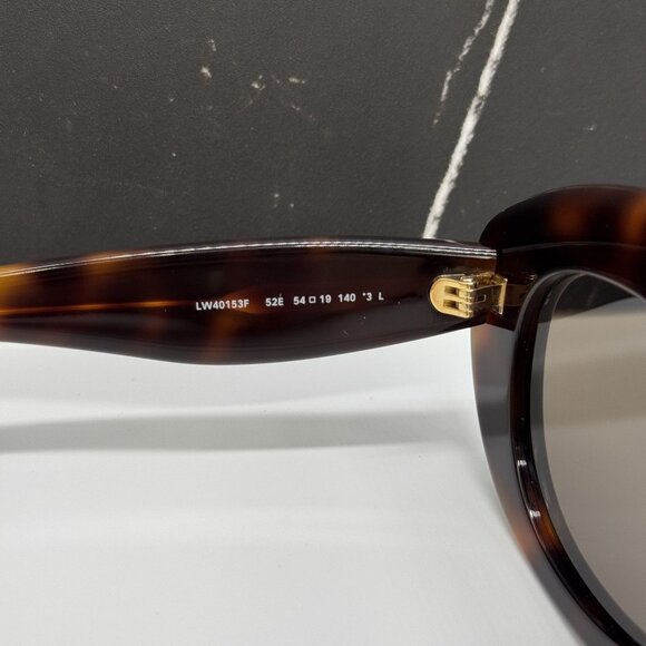 NEW LOEWE LW40153F 52E WOMEN SUNGLASSES HAVANA LOEWE EYEWEAR - Picture 9 of 11